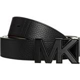 Michael Kors Accessoarer Michael Kors MK Reversible Leather Belt Black