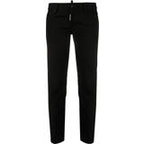 DSQUARED2 ICON Skinny Cropped Jeans BLACK