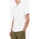 Barbour Bomull - Vita Kläder Barbour Heritage Oxtown Cotton Shirt White
