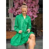 Midiklänningar Y.A.S Klänning yasHoli LS Dress Grön