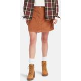 Timberland Kjolar Timberland Needle Corduroy Skirt For Women In Brown Brown