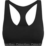 Calvin Klein Sport-BH:ar - Träningsplagg Kläder Calvin Klein Modern Seamless Racerback Bral Black