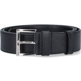 Prada Svarta Accessoarer Prada Black Saffiano Leather Belt