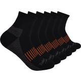 Timberland Underkläder Timberland PRO Men's 6-Pack Half Cushioned Quarter Socks, Black