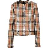 Cashmere Jackor Burberry Cotton and wool-blend jacket multicoloured