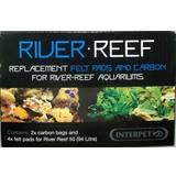 Interpet Fiskar & Reptiler Husdjur Interpet River Reef & Kent Marine Bioreef 94L Replacement Super Fine Filter Pads & Carbon