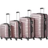 ABS-plast Resväskor Zelsius Travel Suitcase - 4 delar
