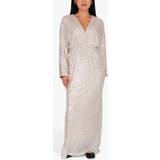 Långa klänningar - Silver A-View Alexi Long Dress Dam Maxiklänningar