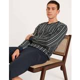 Calida Morgonrockar & Badrockar Calida Pyjamasset för män med Relax Imprint, Blå natt