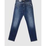 Herr - M Jeans Replay Anbass Jeans Mid Wash Blue