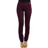 Lila - One Size Byxor & Shorts John Galliano Purple slim fit pants IT40
