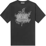 Acne Studios Kläder Acne Studios Men's Extorr Devil Logo T-Shirt Faded Black