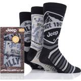 Jeep Herr Kläder Jeep Pair Logo Gift Box Socks Black 6-11