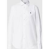 Polo Ralph Lauren Dam - Skinnjackor Kläder Polo Ralph Lauren Charlotte Cotton Shirt White
