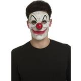 Gummi/Latex - Vit Masker My Other Me Mask Evil Clown