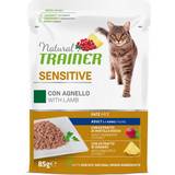 Cat Husdjur Cat Trainer Sensitive Adult lamm våtfoder