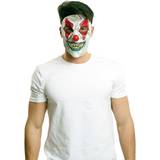 Gummi/Latex - Vit Heltäckande masker My Other Me Mask Evil Clown