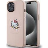 Hello Kitty Mobiltillbehör Hello Kitty iPhone 15 Skal Debossed Logo MagSafe Rosa