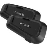 Motorcykeltillbehör Cardo SPRT0101 Spirit Motorcycle Bluetooth Communication Headset Dual Pack, Black