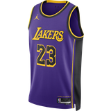 Los Angeles Lakers Matchtröjor Jordan NBA LA Lakers James #23 Swingman Jersey, Purple