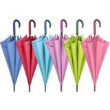 Multifärgade Paraplyer Perletti Paraply 61/8 Slät Mikrofiber 102 cm