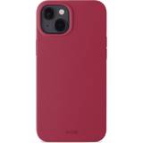 Mobiltillbehör Holdit Mobilskal Silikon Red Velvet iPhone 15 Plus