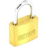 Securit Larm & Säkerhet Securit Br Padlock With 3 Keys Br