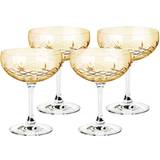 Gula Champagneglas Frederik Bagger Crispy Gatsby Citrine Champagneglas 30cl 4stk