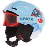 Uvex Unisex Skidhjälmar Uvex Viti Set Junior Light Blue Birdy 54-58 Ski Helmet