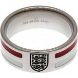 England Supporterprylar England Football Gifts Stainless Steel Striped Ring