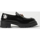 Versace Lågskor Versace Medusa leather platform loafers black