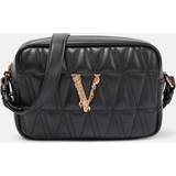 Versace Virtus quilted leather crossbody bag black One size fits all