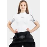Gul Vattensportkläder Gul 2021 Junior UV Protect Short Sleeve Rashguard White
