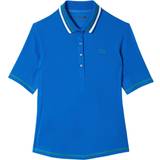 Lacoste Dam - Kort ärmar Pikétröjor Lacoste Ultra-Dry Pique Polo Shirt Women Blue