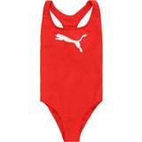 Puma Badkläder Puma Girls Swimsuit, Red, 128