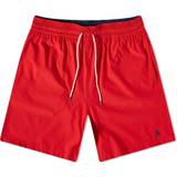 Polo Ralph Lauren S Badkläder Polo Ralph Lauren Men's Traveler Swim Short Red
