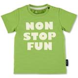 Sterntaler T-shirts Sterntaler Bebisar pojkar kortärmad rolig t-shirt, Ljusgrön