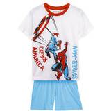 Jumpsuits The Avengers Pyjamas Barn Blå Vit Grå år