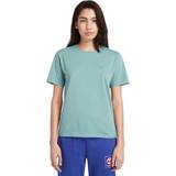 Timberland Dam T-shirts & Linnen Timberland Exeter River T-shirt For Women In Teal Teal