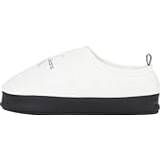 Calvin Klein Tofflor & Sandaler Calvin Klein Quilted Slippers WHITE
