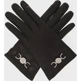 Versace Accessoarer Versace Medusa leather gloves black