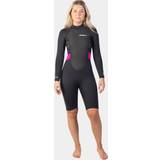 Gul 2023 Womens Response 3/2mm Back Zip Long Sleeve Shorty Wetsuit RE4