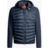 Parajumpers M Kläder Parajumpers Nolan Padded Shell and Knitted Jacket - Dark Avio