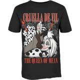 Homage Cruella De Vil T-Shirt Black