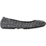 Tory Burch Minnie Travel embellished ballet flats silver
