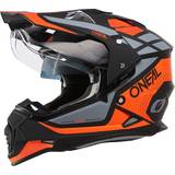 O'Neal Dual sport helm adventure helm sierra r motorradhelm schwarz neon gelb 61-62 cm