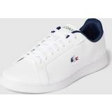 Lacoste Herr Sneakers Lacoste Carnaby Pro Leather Trainers White/Blue/Red