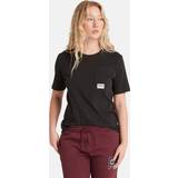 Timberland Dam T-shirts & Linnen Timberland Angled Pocket T-shirt For Women In Black Black