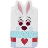 Silver Plånböcker Loungefly Disney Alice in Wonderland White Rabbit Zip Around Wallet