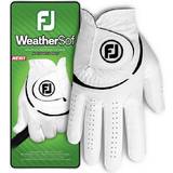 Svarta Golfhandskar FootJoy Weathersof Golf Glove 9012002